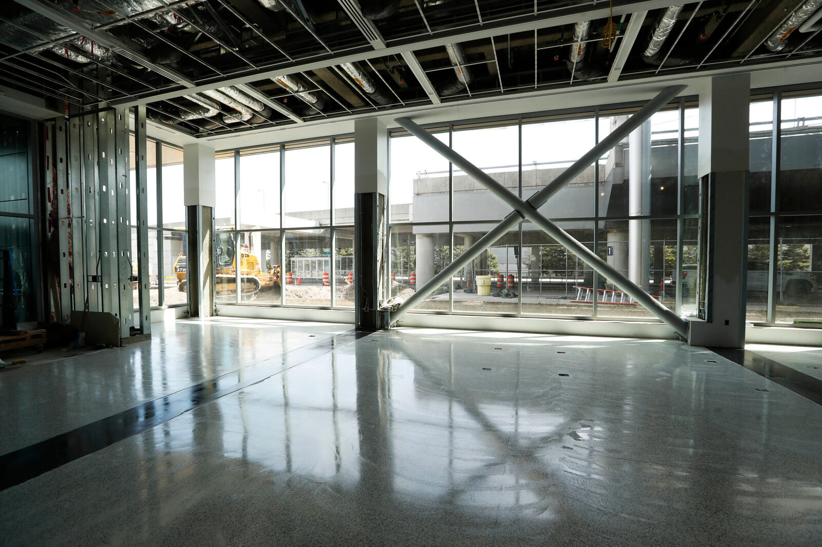 Transportation waiting area